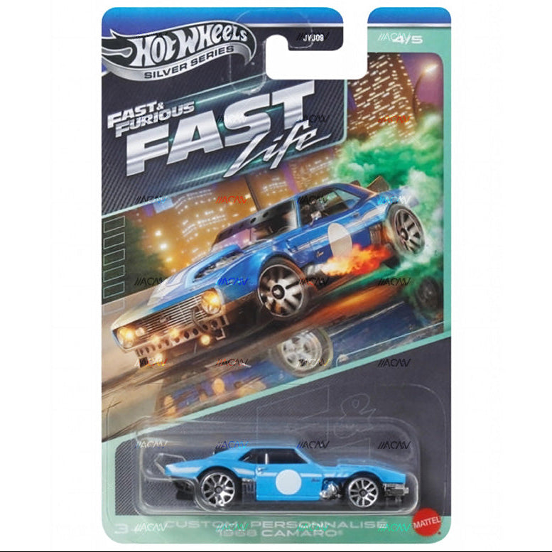 (PRE-ORDER) 2027 Hot Wheels Silver Series Fast & Furious Themed Mix 1 "Fast Life" Full Set of 5 Cars