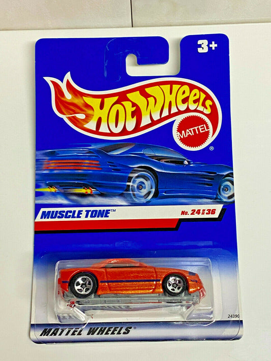 2000 Hot Wheels First Editions #24/36 Muscle Tone International Card NIP