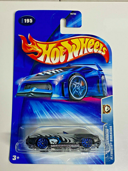 2004 Hot Wheels Wastelanders Plymouth Barracuda #195 NIP