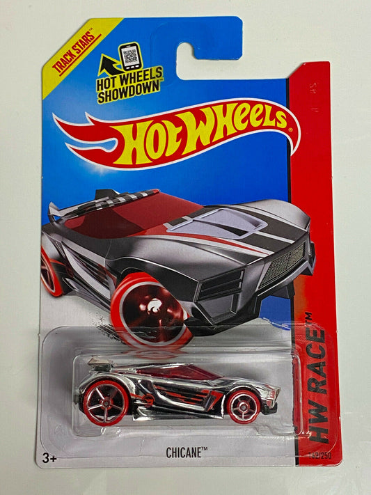 2014 Hot Wheels Treasure Hunts HW RACE Chicane International Card (Soft Corners)