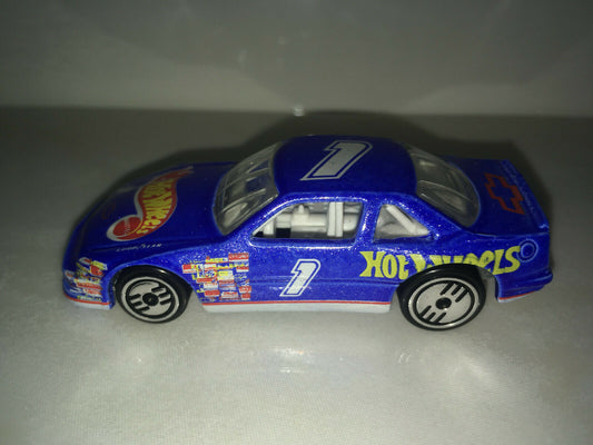 1992 Hot Wheels Blue and White Indy Racer Racecar MINT