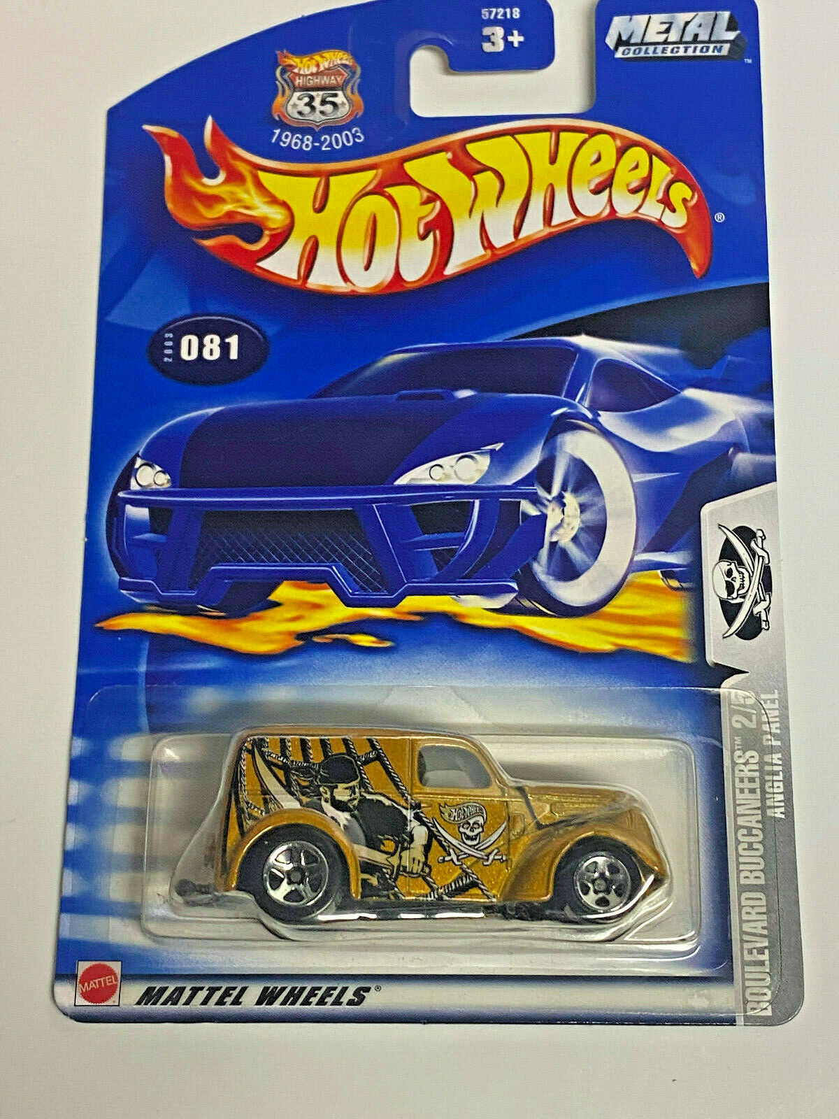 2003 Hot Wheels Boulevard Buccaneers Full Set 5 of 5 Cars NIP