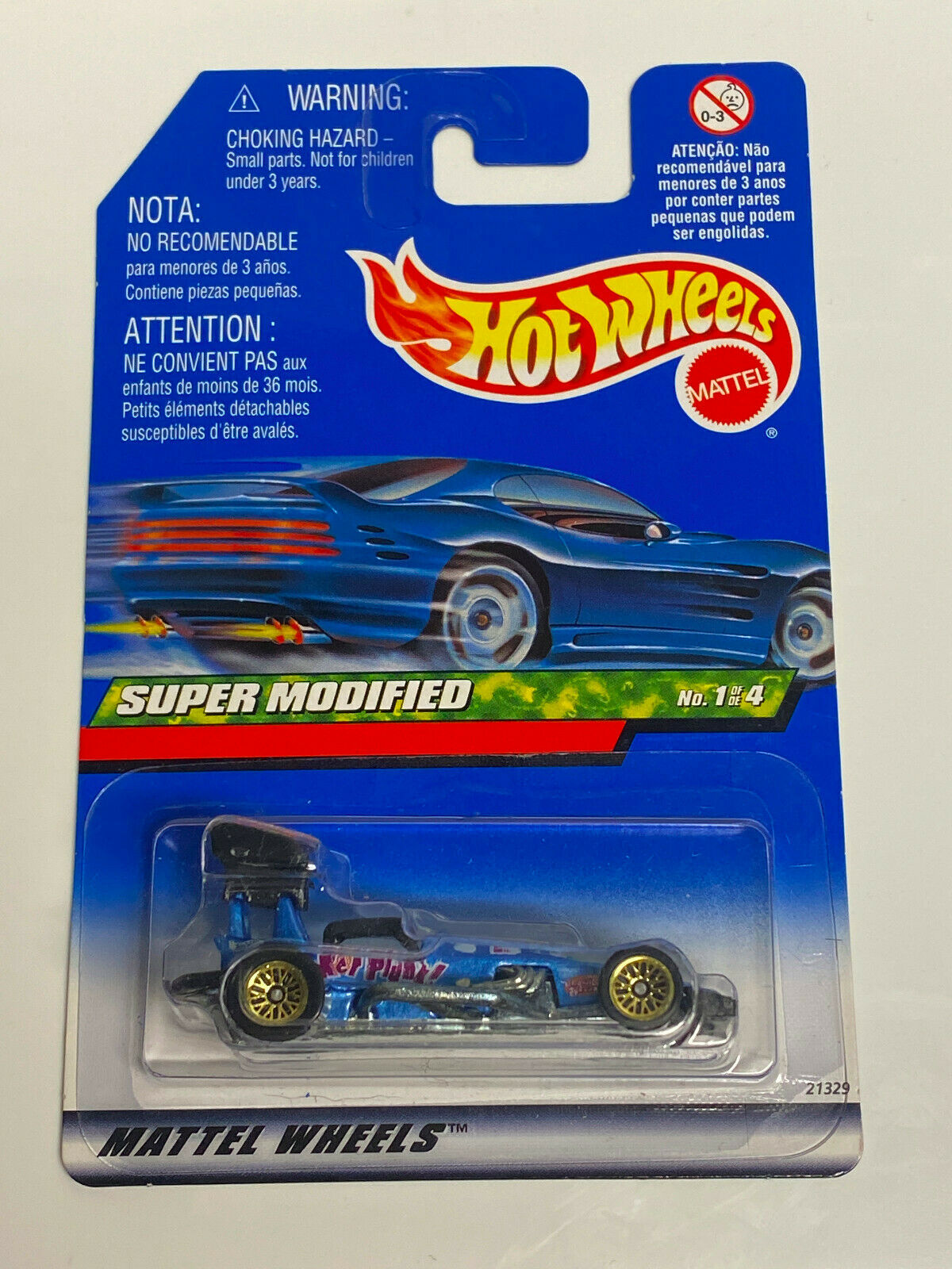 1999 Hot Wheels Classic Games Series Full Set of 4 International Cards NIP VHTF