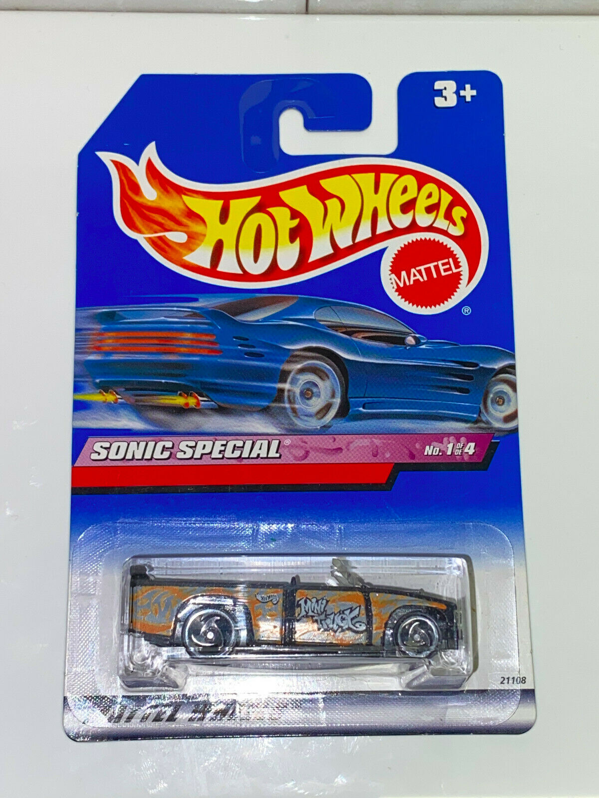 1999 Hot Wheels Street Art Series Full Set of 4 International Cards NIP VHTF