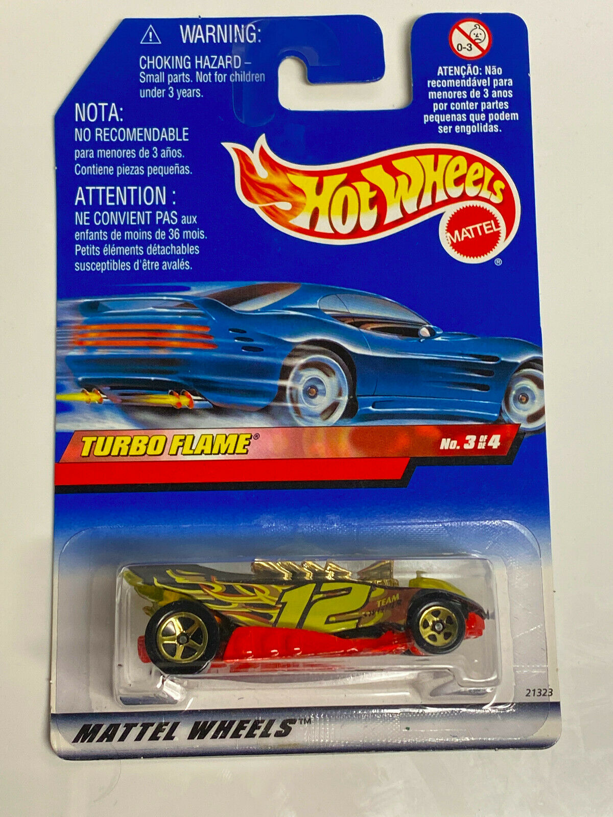 1999 Hot Wheels Mega Graphics Series Full Set 4 International Cards NIP VHTF