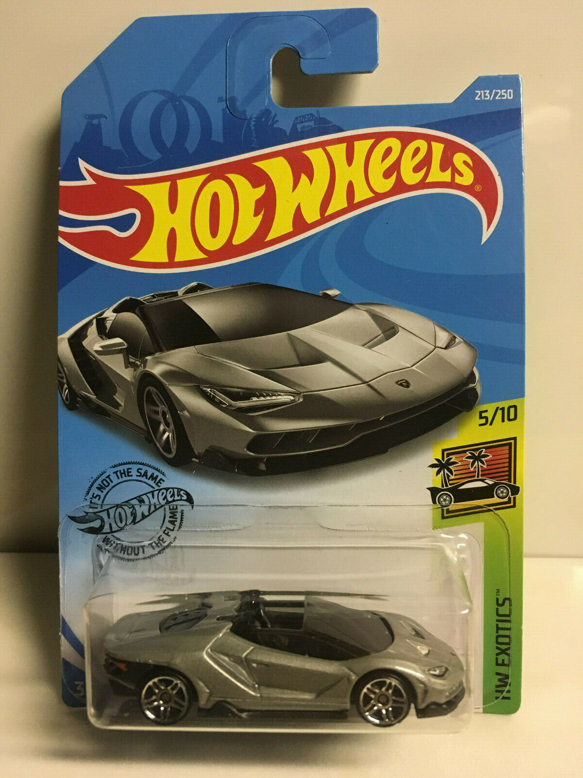 2019 Hot Wheels LAMBORGHINI Centenario Roadster (Soft Corners/Cracked Blister)