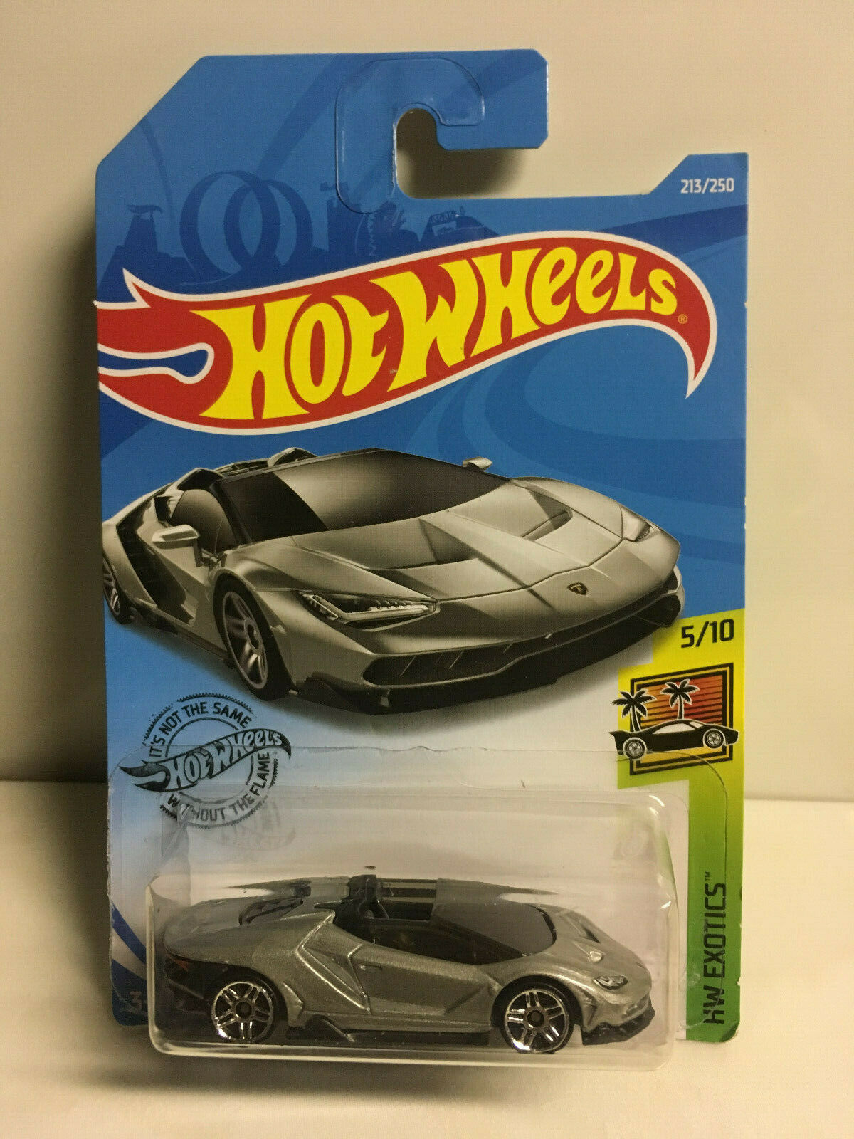 2019 Hot Wheels LAMBORGHINI Centenario Roadster (Soft Corners/Cracked Blister)