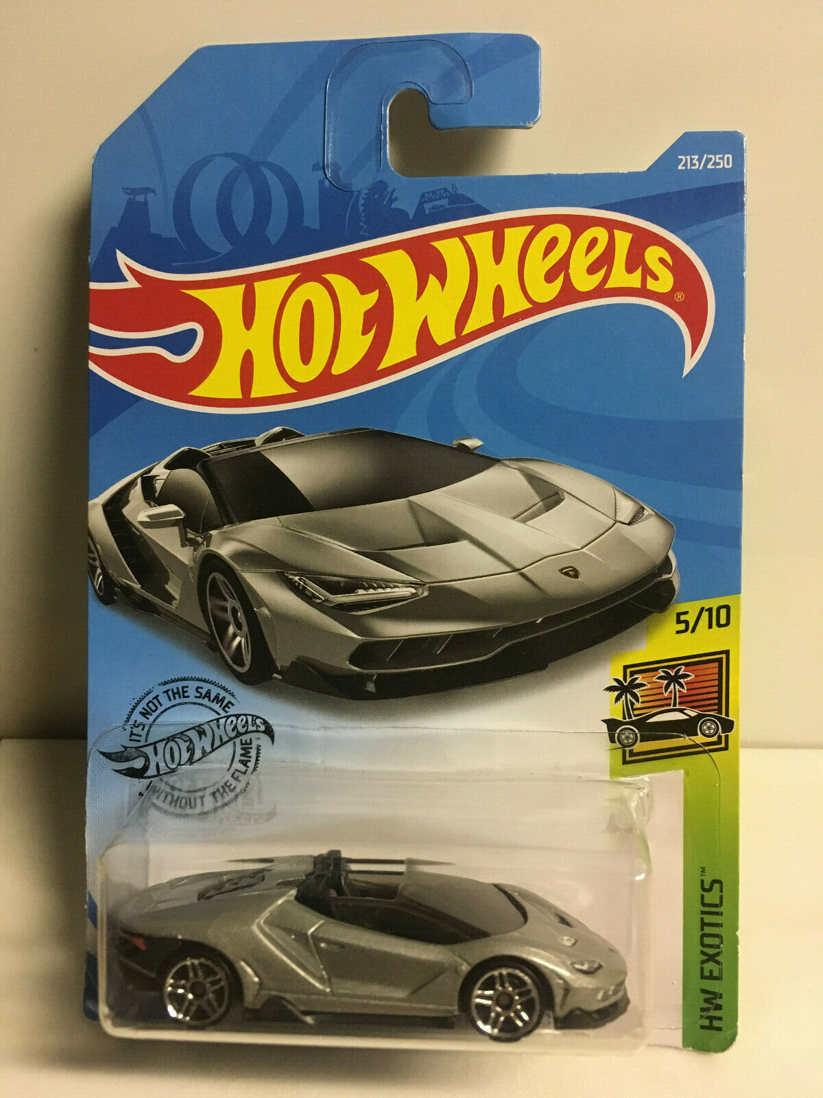 2019 Hot Wheels LAMBORGHINI Centenario Roadster (Soft Corners/Cracked Blister)