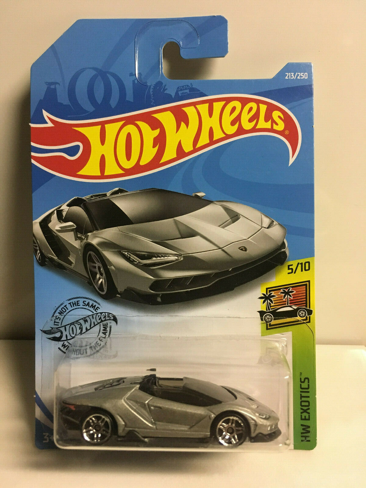 2019 Hot Wheels LAMBORGHINI Centenario Roadster (Soft Corners/Cracked Blister)