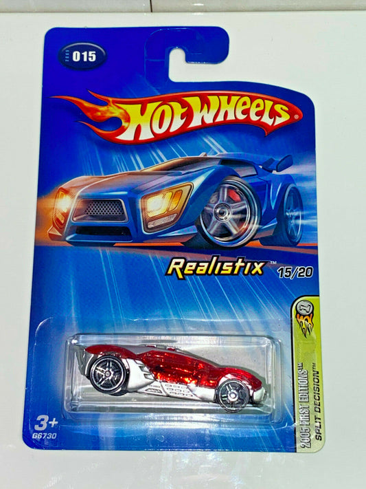 2005 Hot Wheels Realistix 15/20 2005 First Editions Split Decision #015 NIP