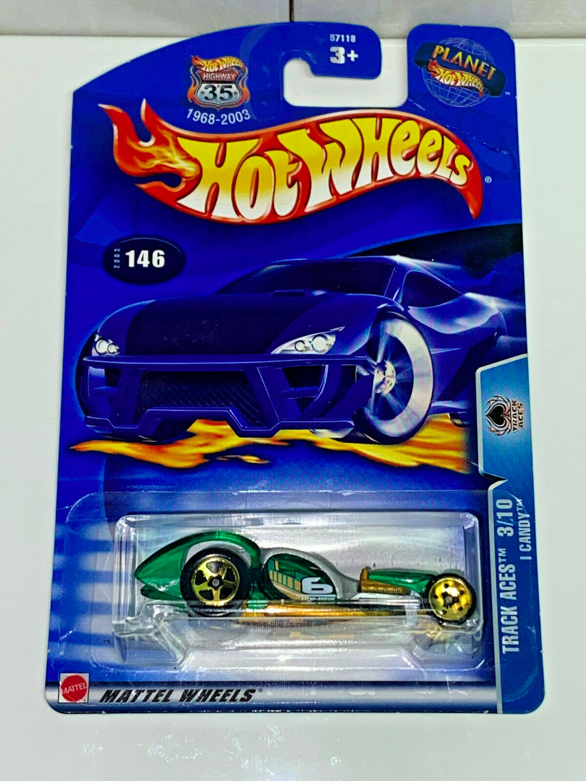 2003 Hot Wheels Track Aces FULL SET 10 of 10 Vehicles included NIP