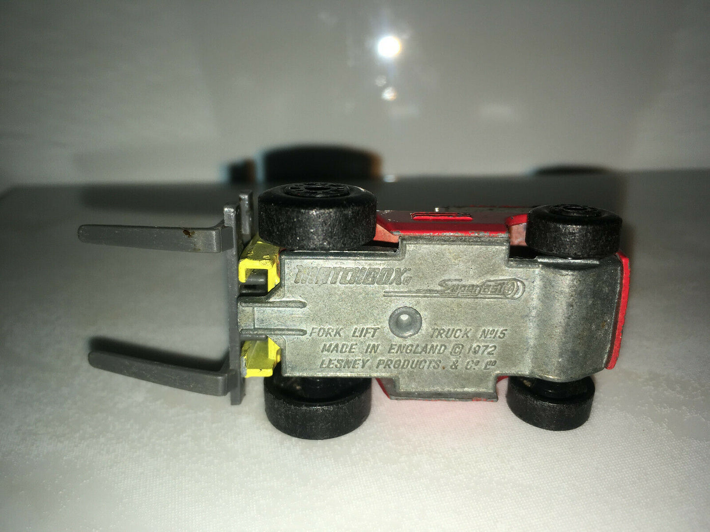 RARE VINTAGE 1972 Matchbox Superfast No.15 Lansing Bagnall Fork
