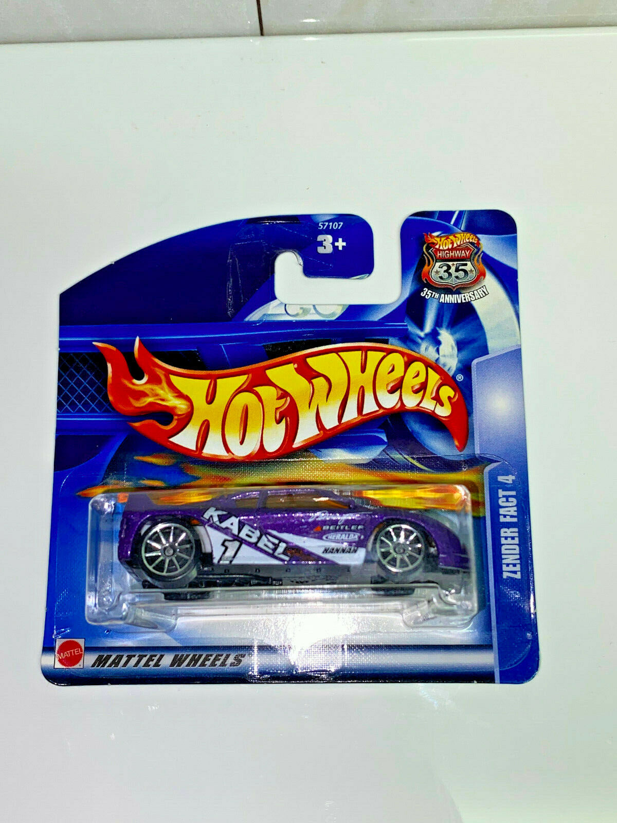 2003 Hot Wheels Short Card Zender Fact 4 NIP Collector #132
