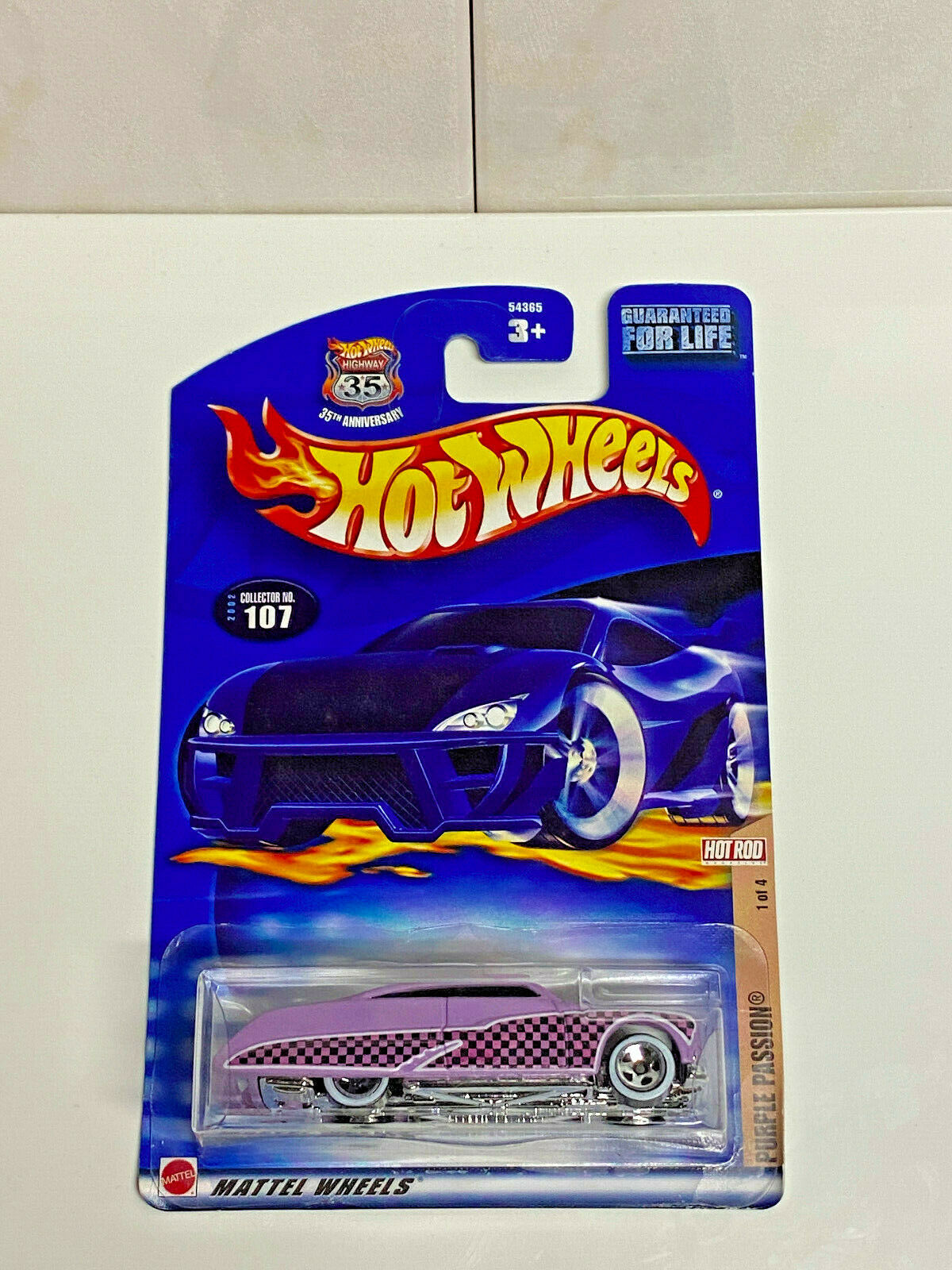 2002 Hot Wheels Hot Rod Series Full Set of 4 Collector #107,108,109,110 NIP