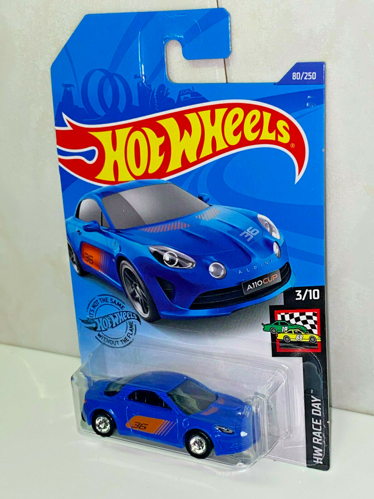 2020 Hot Wheels Alpine A110 CUP BLUE #80/250 REAL RIDERS SUPER CUSTOM
