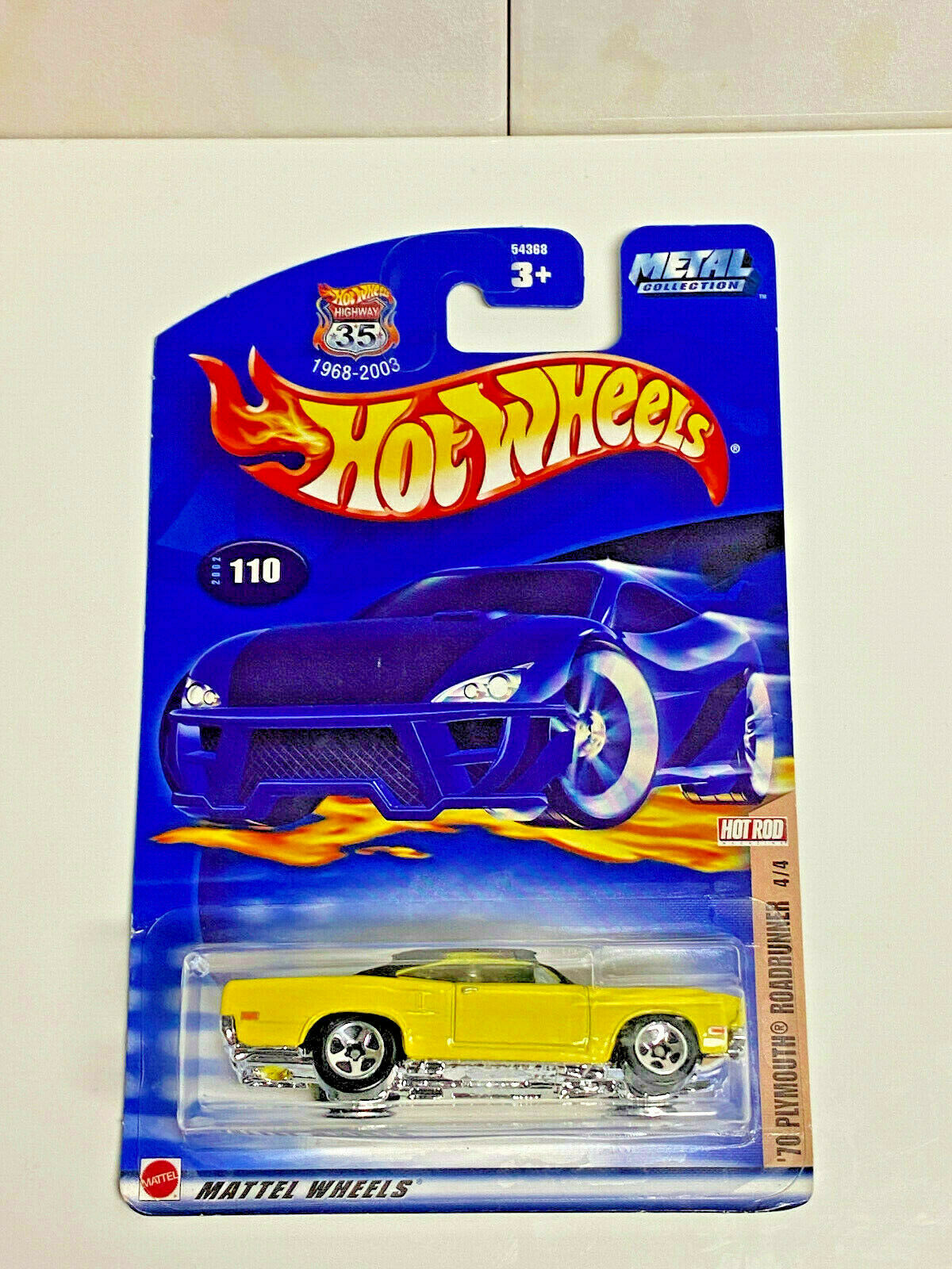2002 Hot Wheels Hot Rod Series Full Set of 4 Collector #107,108,109,110 NIP
