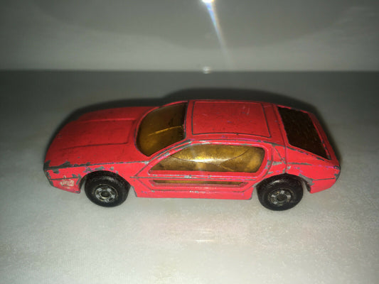 Matchbox Lesney UK #20 Superfast 1969 Lamborghini Marzal ORANGE