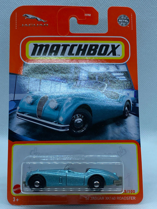 2021 Matchbox #83/100 '56 Jaguar XK140 Roadster NIP