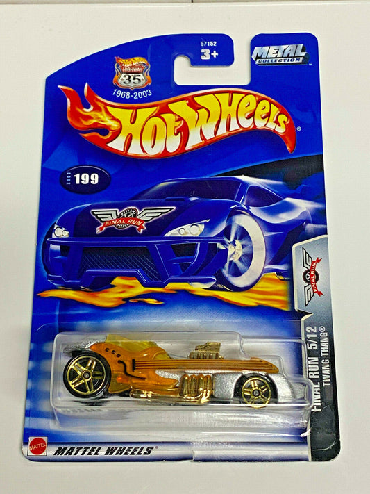 2003 Hot Wheels 2003 Final Run Twang Thang 5/12 Collector #199 NIP