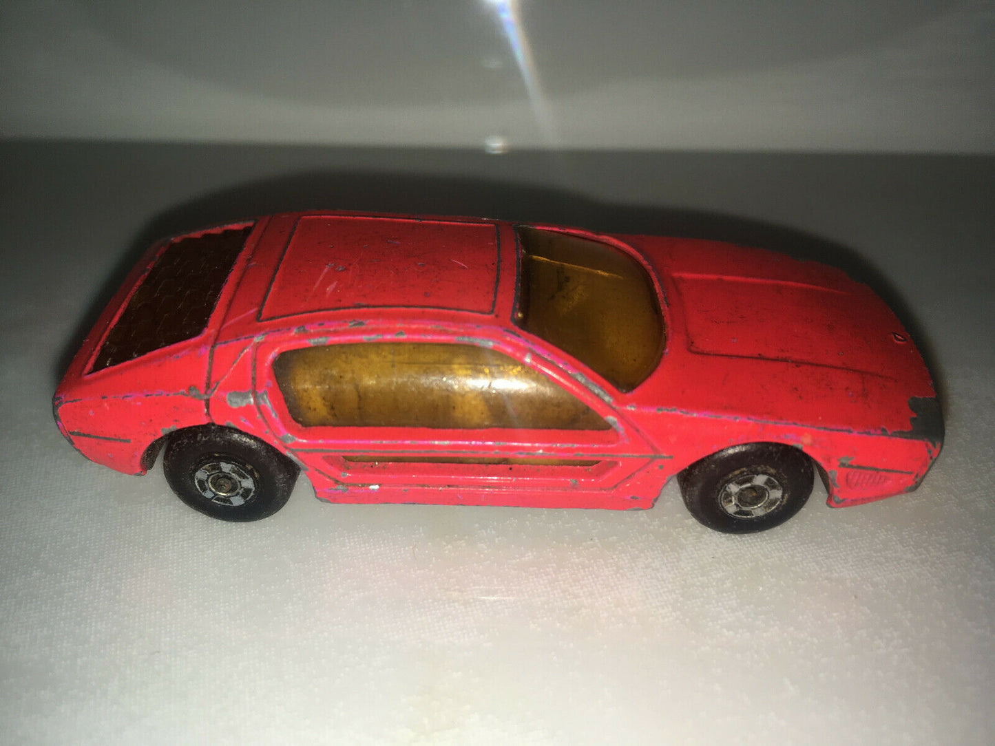 Matchbox Lesney UK #20 Superfast 1969 Lamborghini Marzal ORANGE