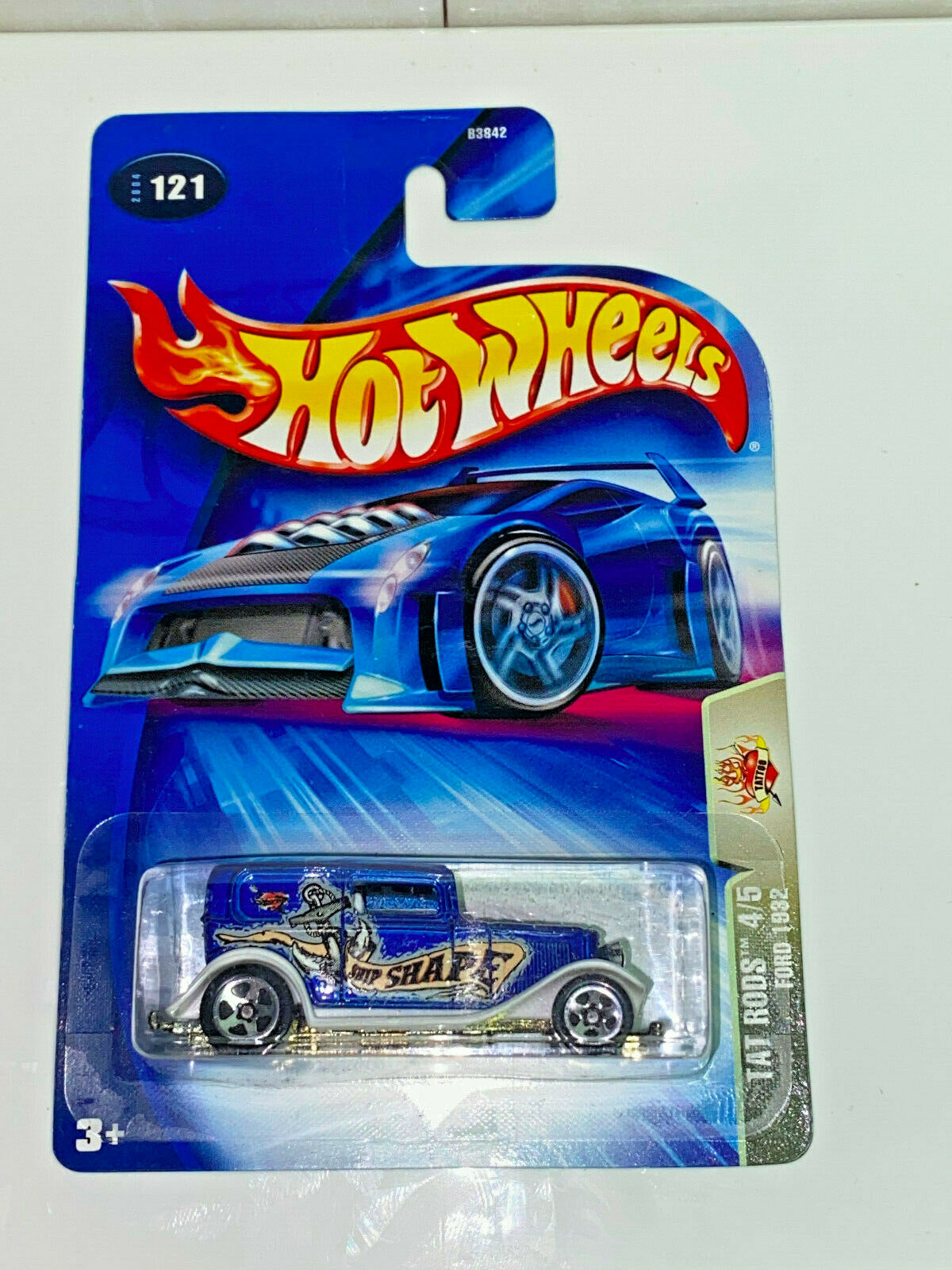 2004 Hot Wheels Tat Rods Series Full Set 5 Cars #118,#119,#120,#121,#122 NIP
