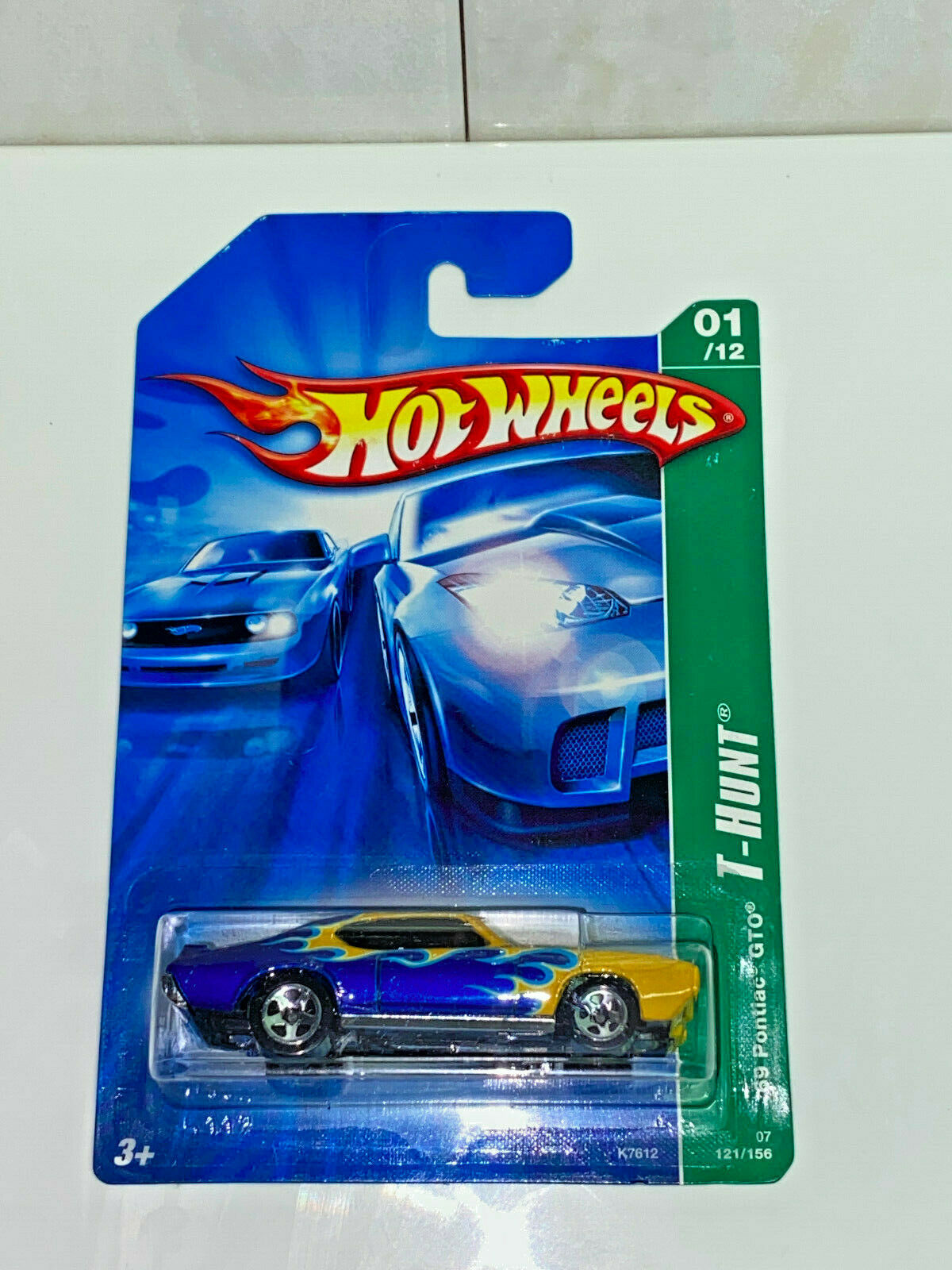 2007 Hot Wheels Treasure Hunts #01/12 '69 Pontiac GTO NIP