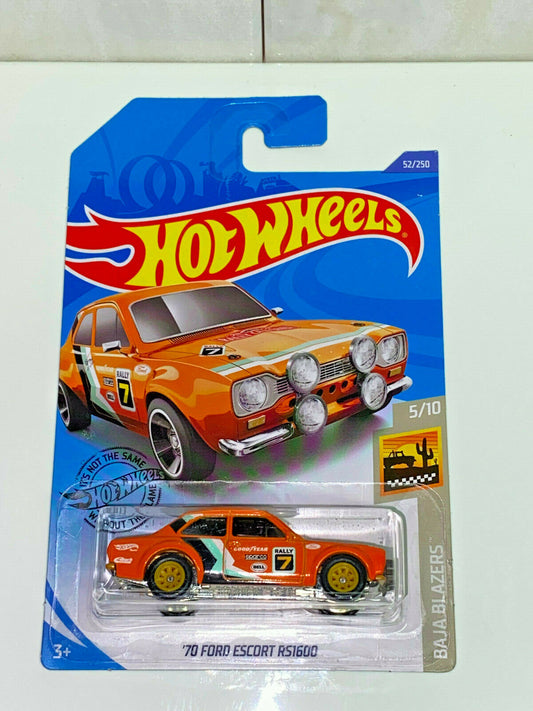 2020 Hot Wheels HW Baja Blazers '70 Ford Escort RS1600 REAL RIDERS SUPER CUSTOM