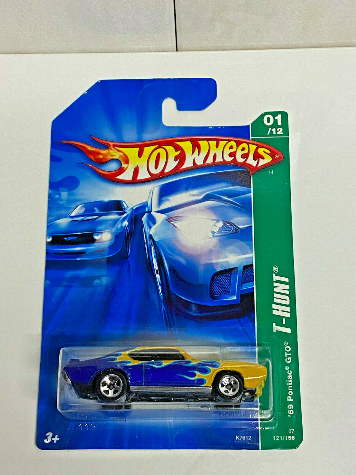 2007 Hot Wheels Treasure Hunts #01/12 '69 Pontiac GTO NIP