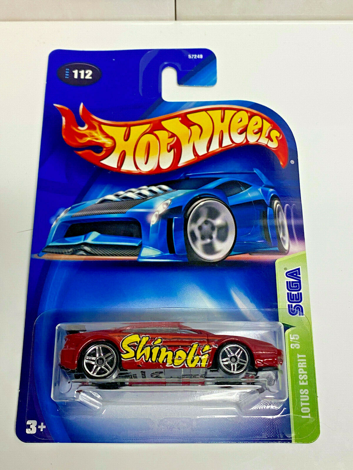 2003 Hot Wheels Sega Series Full Set 5 Cars NIP #110,#111,#112,#113,#114