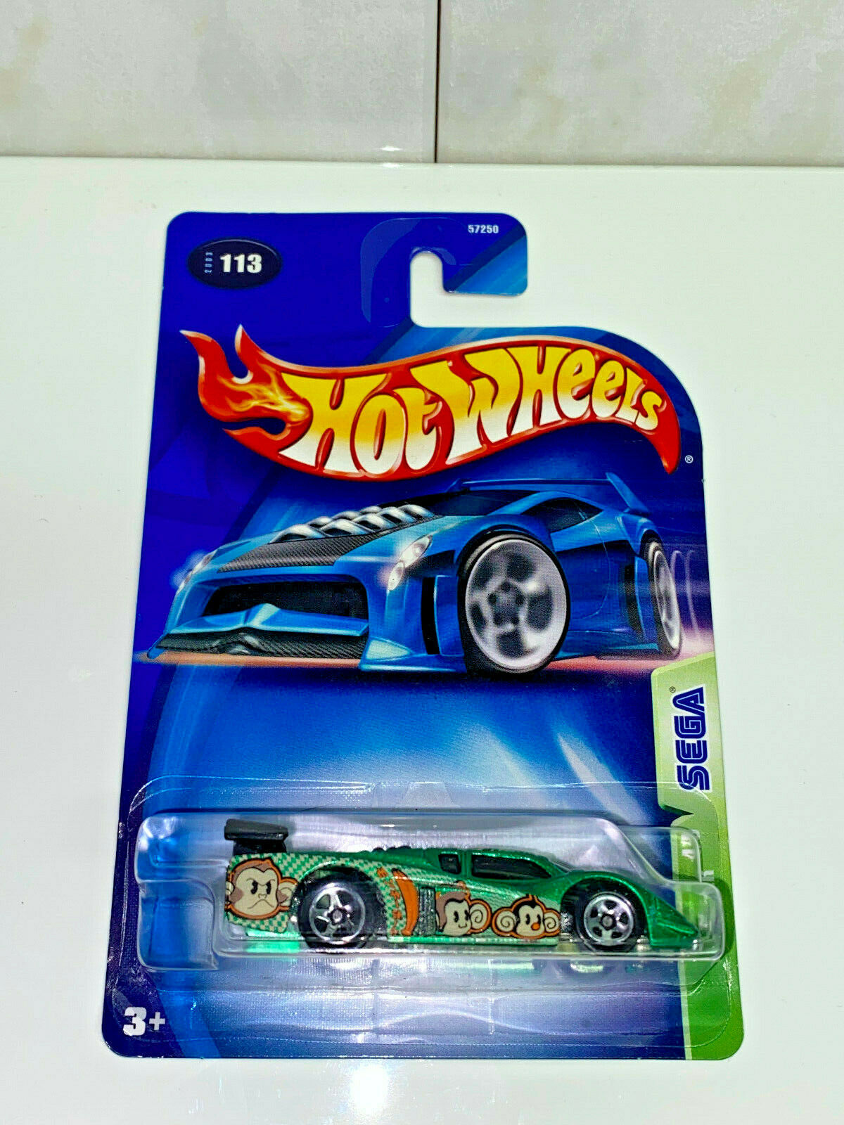 2003 Hot Wheels Sega Series Full Set 5 Cars NIP #110,#111,#112,#113,#114