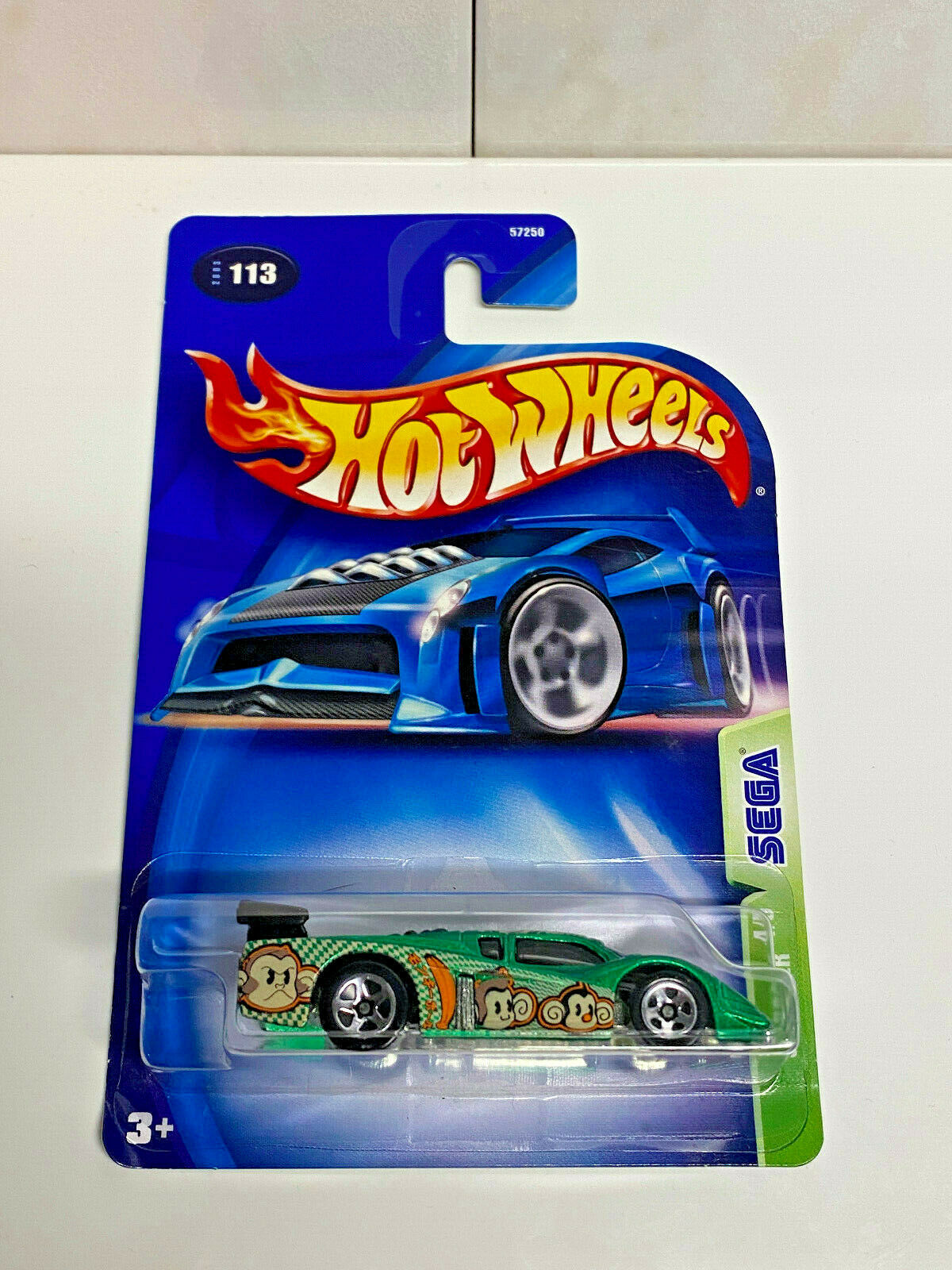 2003 Hot Wheels Sega Series Full Set 5 Cars NIP #110,#111,#112,#113,#114