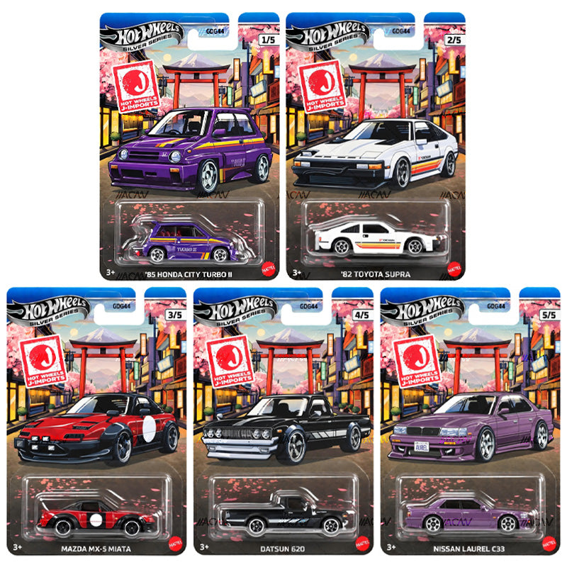 (PRE-ORDER) 2027 Hot Wheels 1:64 HW Themed Automotive Asst Mix 1 Hot Wheels J-Imports (GDG44-958A) Factory Sealed Case of 10