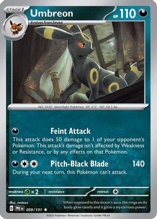 Umbreon 59 - SV Prismatic Evolutions Holofoil