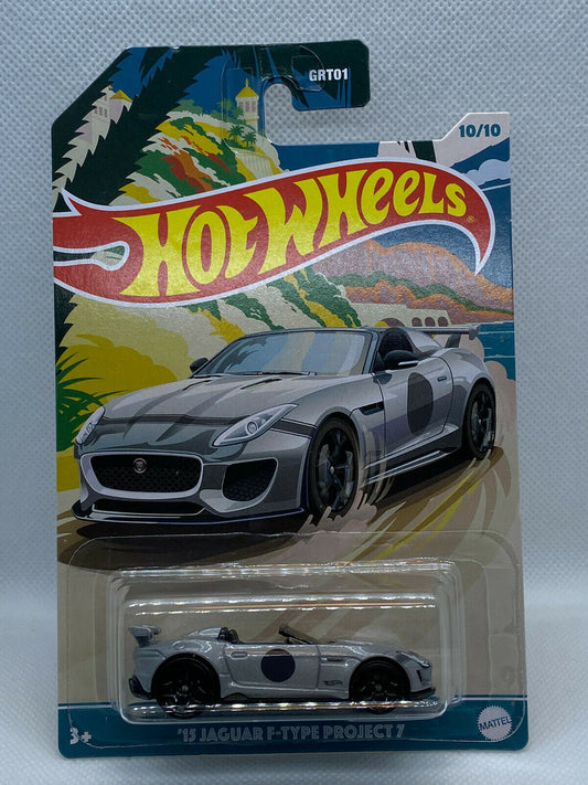 2021 Hot Wheels Convertibles Series '15 Jaguar F-Type Project 7 #10/10 NIP