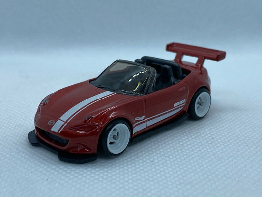 2021 Hot Wheels Then And Now #4/10 '15 Mazda MX-5 Miata Real Riders Super Custom