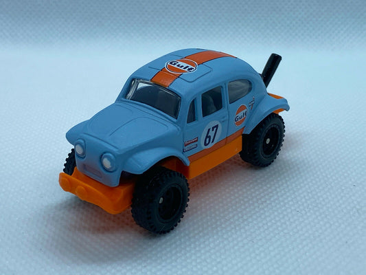 Matchbox Volkswagen Beetle 4X4 Baja Bug Real Riders Super Custom Painted Lights
