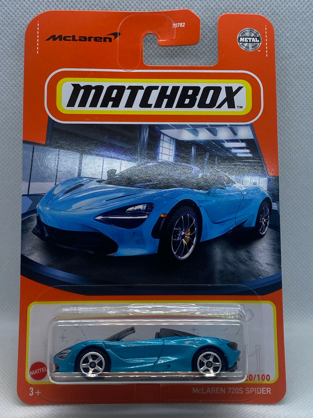 2021 Matchbox #20/100 Mclaren 720S Spider NIP