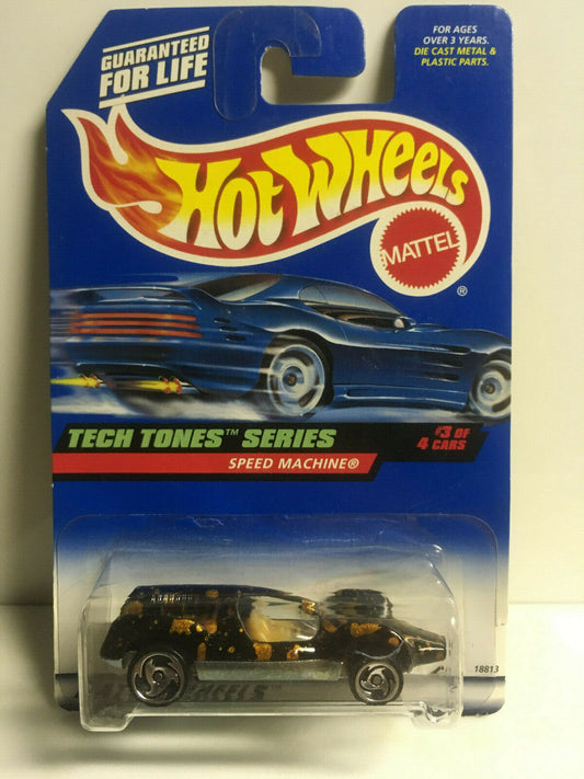 1998 Hot Wheels Tech Tones Series Speed Machine #3/4 #747 NIP
