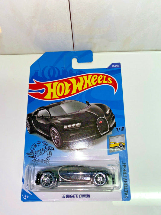 2020 Hot Wheels Factory Fresh 7/10 '16 Bugatti Chiron 89/250 NIP