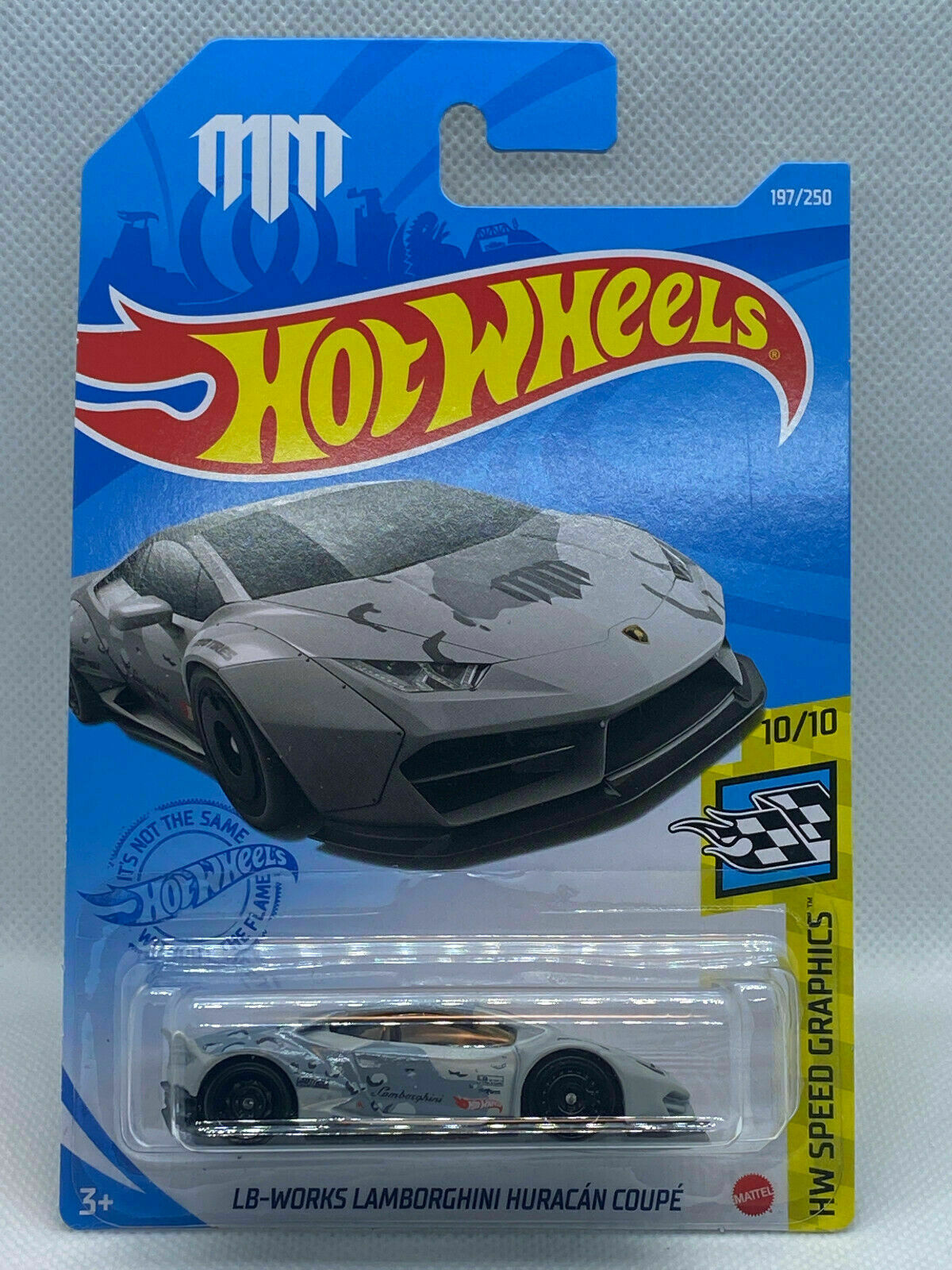 2021 Hot Wheels LB-Works Lamborghini Huracan Coupe #197/250 (Soft Corners)