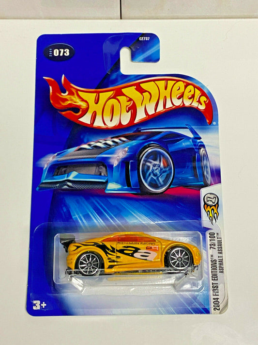 2004 Hot Wheels 2004 First Editions 73/100 Asphalt Assault #073 NIP