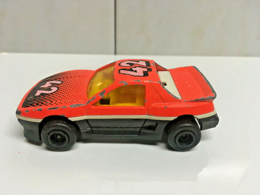 Majorette Pontiac Fiero N°206 #42 Black and Red