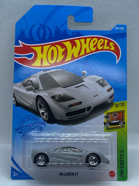 2021 Hot Wheels HW Exotics #8/10 McLaren F1 #235/250 NIP