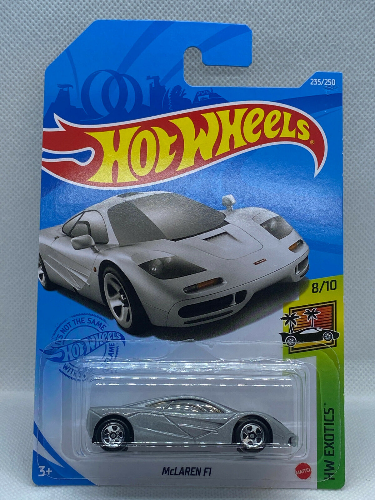 2021 Hot Wheels HW Exotics #8/10 McLaren F1 #235/250 NIP