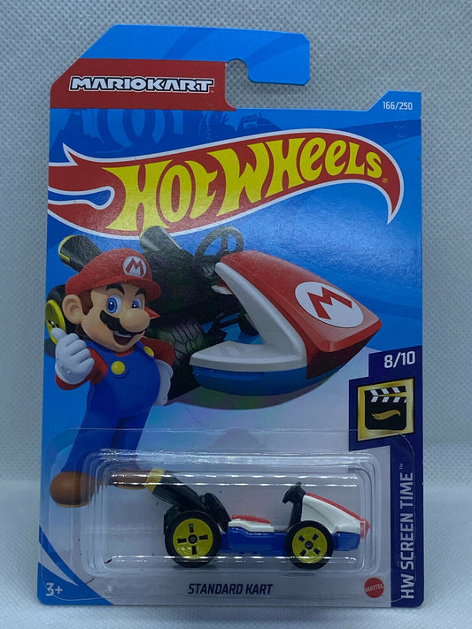 2021 Hot Wheels HW Screen Time 8/10 Mario Kart Standard Cart