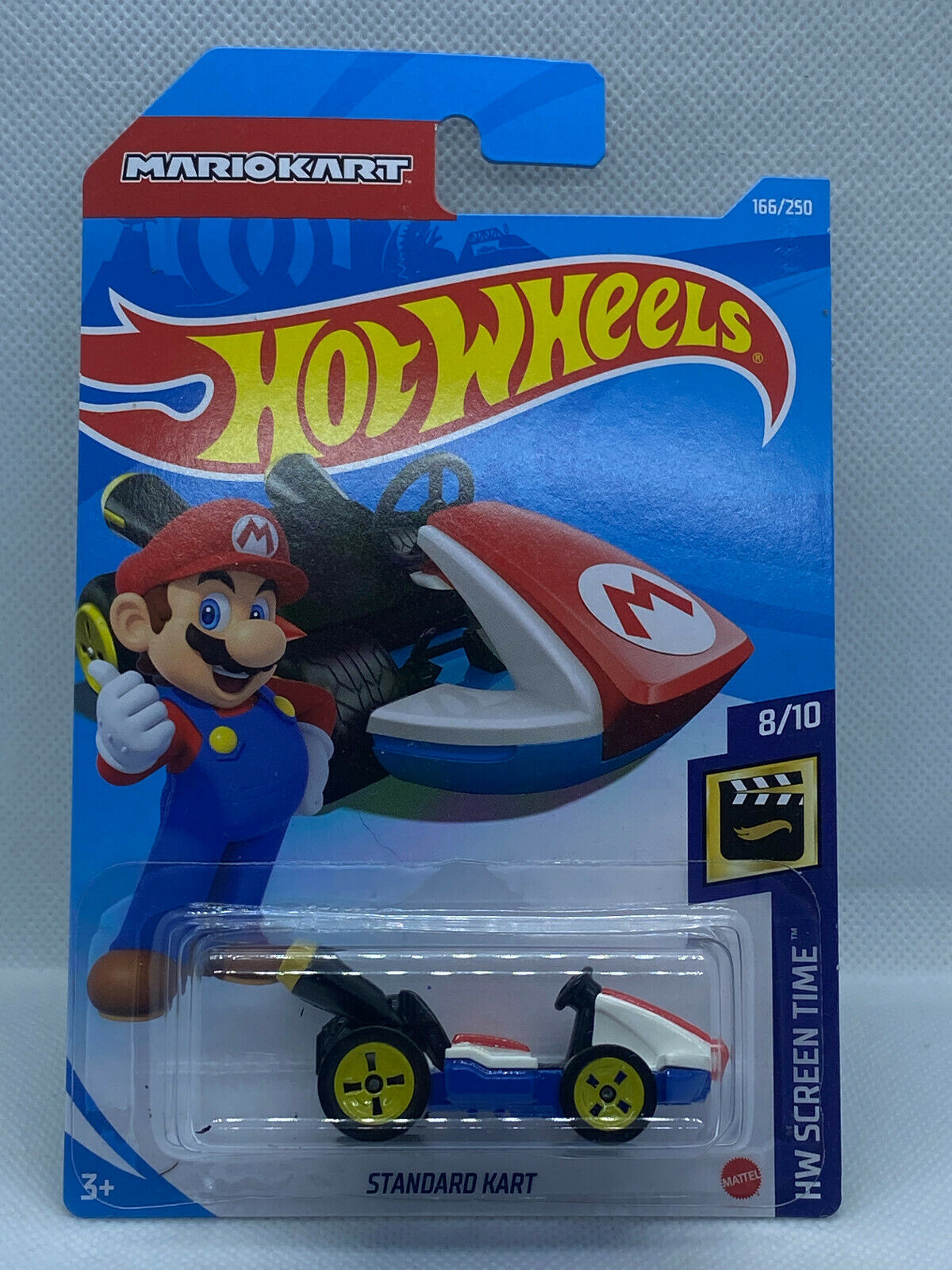 2021 Hot Wheels HW Screen Time 8/10 Mario Kart Standard Cart