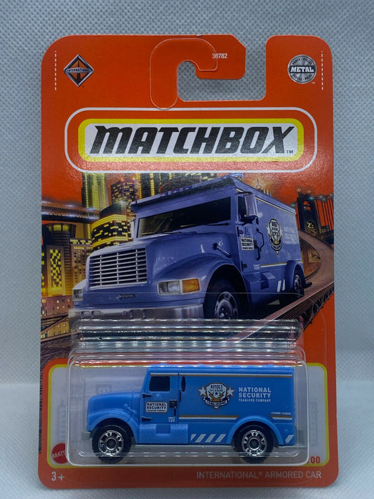 2021 Matchbox International Armored Car #80/100 NIP