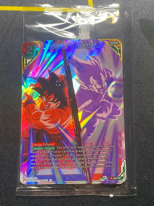 DRAGON BALL SUPER CARD GAME Destined Confrontation P340-PR Promo Card NM SEALED