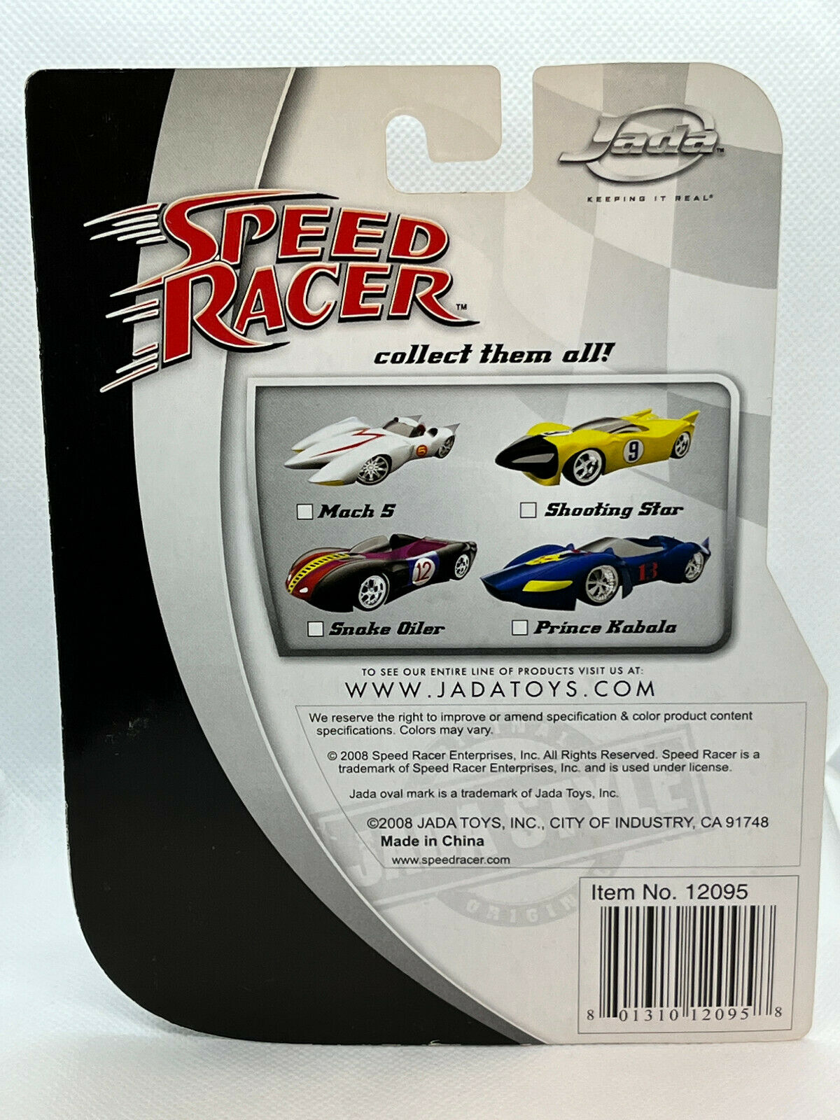 2008 Jada Speed Racer Collectible Vehicle Snake Oiler