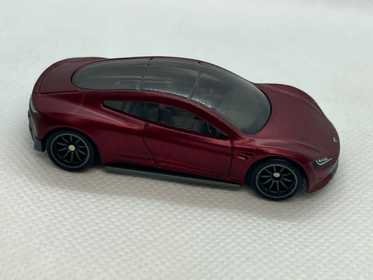 2021 Matchbox Tesla Roadster Real Riders Super Custom Elon Musk Space X